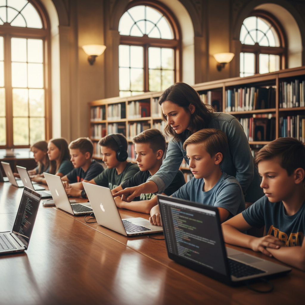 Public Library Launches Free After-School Coding Program