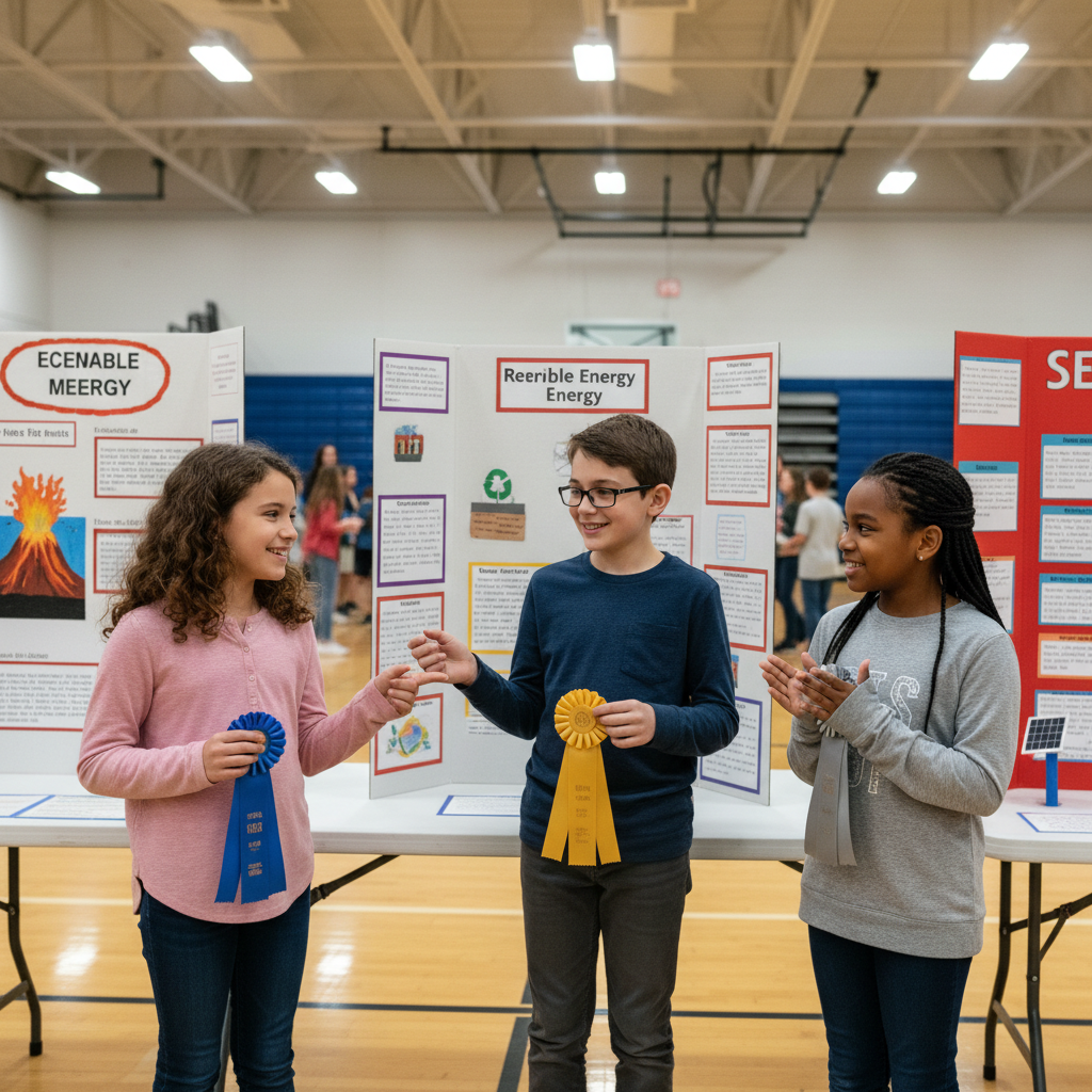 Lincoln Middle School Students Sweep Regional Science Fair